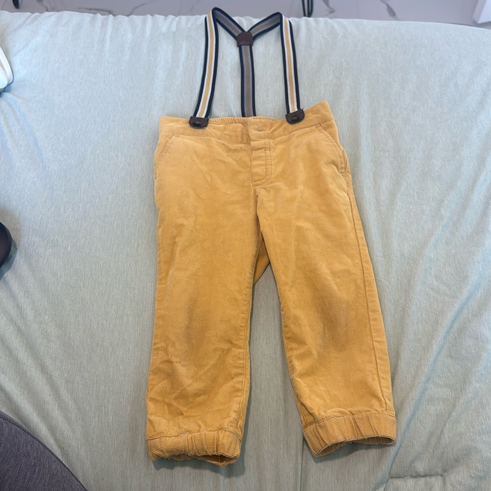 Janie and Jack pants and suspender
